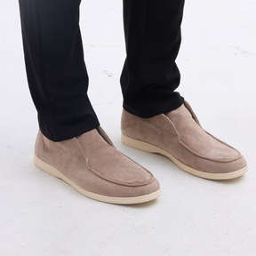 Old Money High Suede Loafers