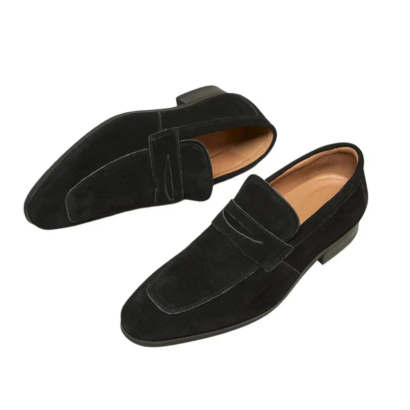 Mocassim Old Money Camurça