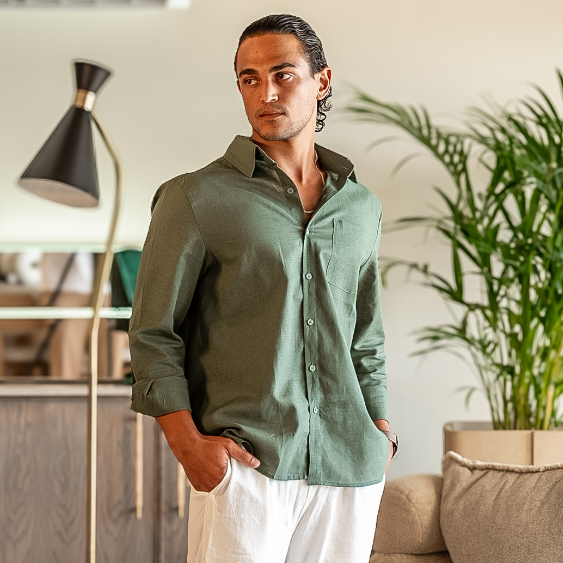Old Money Linen Combo (Longsleeve)