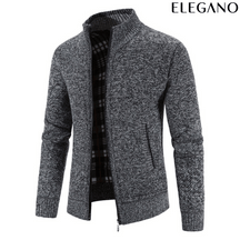 Casaco Masculino Cardigan.