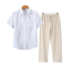 Outfit - Linho Manga Curta