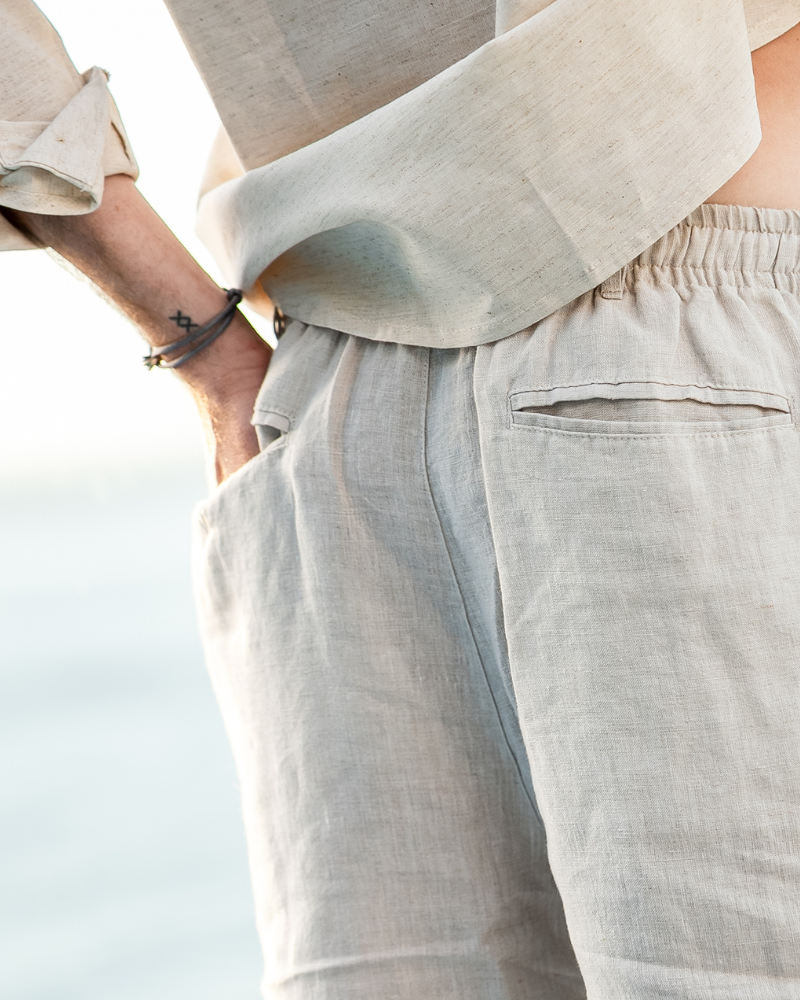 Casablanca - Premium Linen Shorts