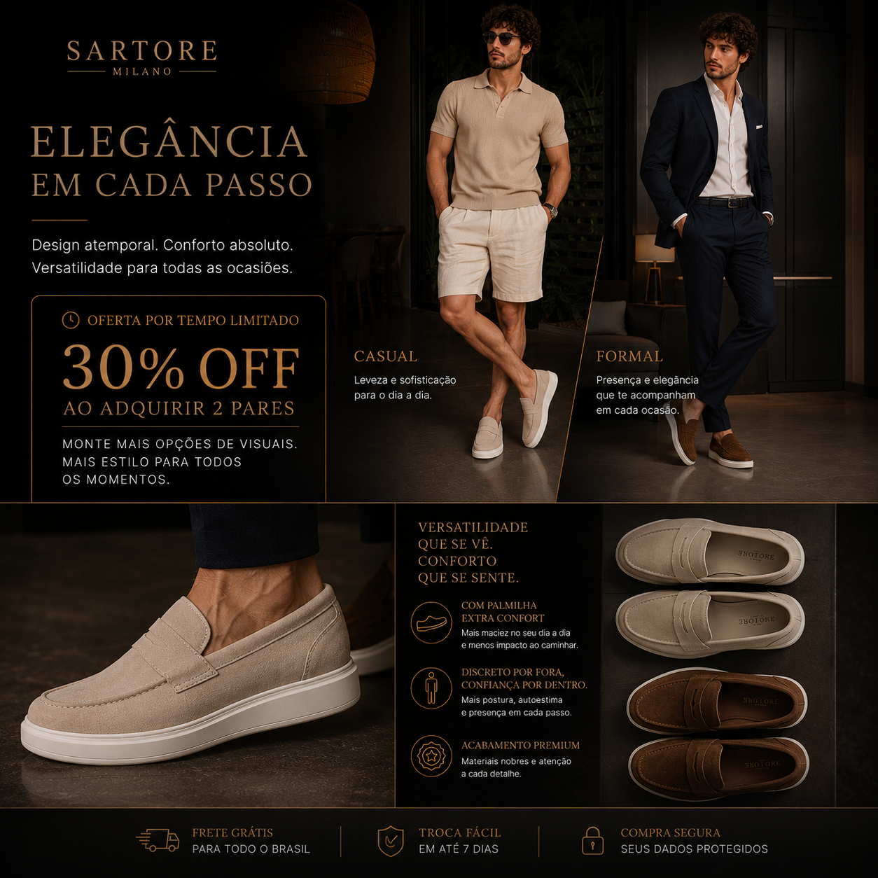 Mocassim Loafer Master | Sartore Milano