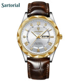 Dourado com Branco