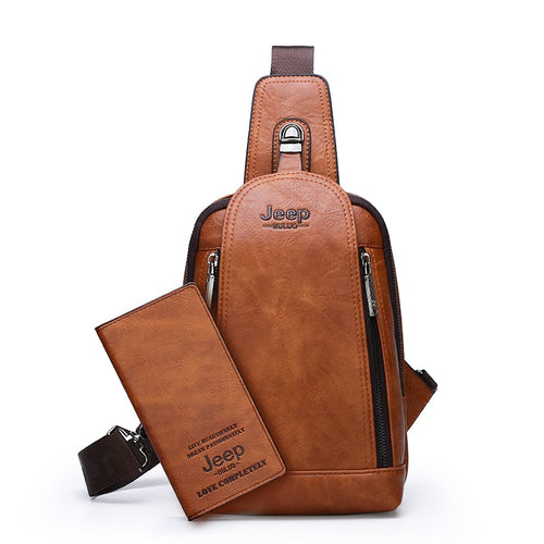 Bolsa Transversal JEEP + Carteira de BRINDE!